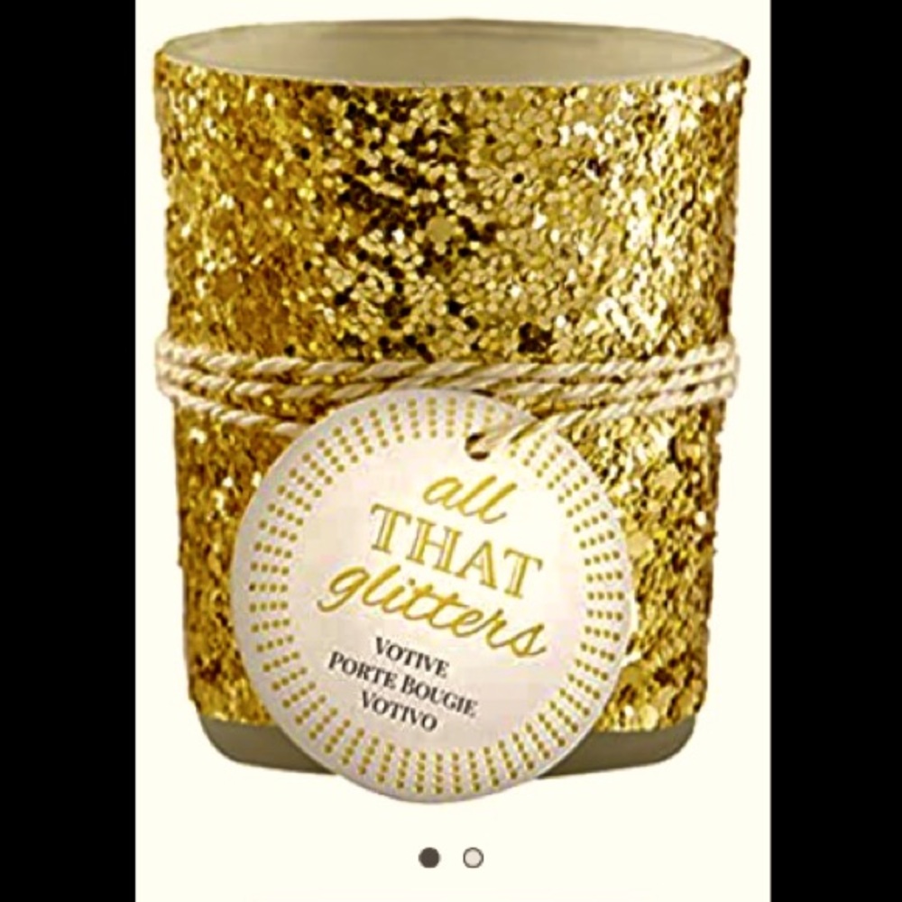 All that glitters! Set of 4 tea light holders ✨